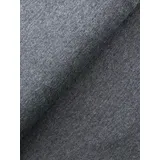 Bündchenstoff Schlauch Meterware uni meliert 4 Farben ab 50cm (Grau, 0,5m)