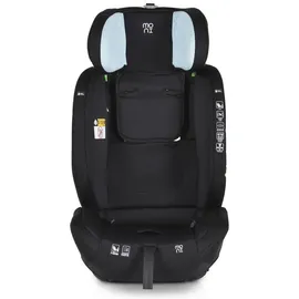 Moni Kindersitz i-Size i-Safe (76-150cm) Isofix, Top Tether, 13-fach verstellbar blau