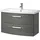 Sconto Waschtischkombination 84 x 53,7 x 46 cm Grau