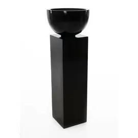 Vivanno Podest 30 x 30 x 100 cm Schwarz