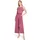 Vera Mont Overall VERA MONT "Damen mit Volant", Damen, Gr. 38, Normalgrößen, sweet bloom, Obermaterial: 95% Polyester, 5% Elasthan, festlich, figurumspielend, amerikanischer Ausschnitt, Overalls Overall, Bindeband