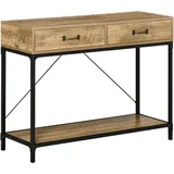 Homcom Konsolentisch Spanplatte, Metall