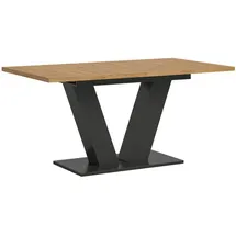 inn.furn Esstisch Eiche grau 150 - 190 cm ausziehbar Home-X