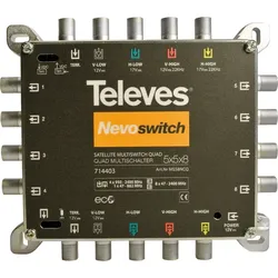 Televes Multischalter 5 in 8 Guß MS58NCQ 714403