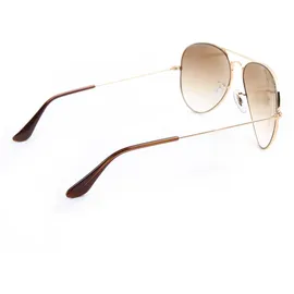 Ray Ban Aviator Gradient RB3025 001/51 58-14 polished gold/light brown
