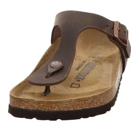 Birkenstock Classic Gizeh Leder 743831, Zehentrenner, Braun 45 EU (10.5 UK)