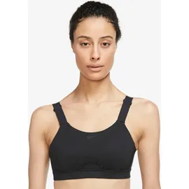 Nike Alpha verstellbarer High Support Sport-BH Damen 010 black/black/dk smoke grey/dk smoke grey XS A-C