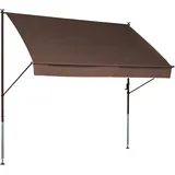 Angerer Klemmmarkise Style 350 cm braun