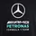 adidas Unisex Kids Mercedes - AMG Petronas Formula 1 Team DNA Graphic Tee, Black, 11-12 Years