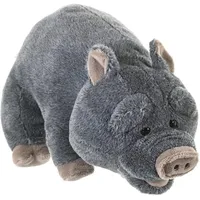 Wild Republic - Kuscheltier - Cuddlekins Hängebauchschwein, - Grau