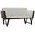 Outsunny Polyrattan Gartensofa 2-Sitzer Loungesofa braun