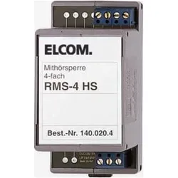 Elcom Mithörsperre für 4 Teilnehmer RMS-4 HS