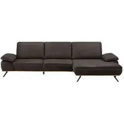 meinSofa Elementgruppe  Fiona ¦ braun ¦ Maße (cm): B: 322 H: 89 T: 187.0
