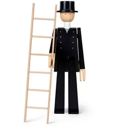 Kay Bojesen - Schornsteinfeger Holzfigur, schwarz