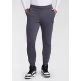 Puma Jogginghose »ESS+ LOGO LAB CAT SWEATPANTS FL CL«, Jogginghose grau