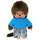 Monchhichi Junge mit Jeans 20cm, Sekiguchi SEKIGUCHI - Blau