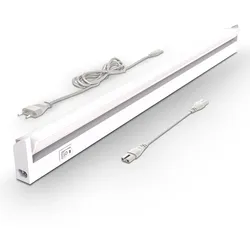 B.K.LICHT Lichtleiste, weiß, B:6,1cm H:2,4cm L:55,7cm, Lampen, Unterschrankleuchte, 150 schwenkbar, Farbtemperatur wählbar, weiß
