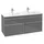Villeroy & Boch Waschtischunterschrank 4 Auszüge 125,3 x 59 x 50,2 cm Glossy Grey