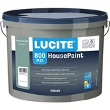 LUCITE House-Paint 1L Universal Fassadenfarbe, weiss, seidenmatt