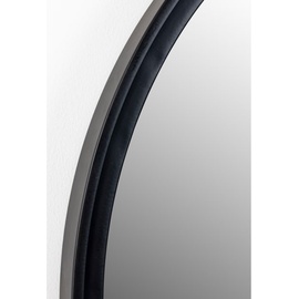 Zuiver Group Spiegel Matz Round, schwarz, 60 cm