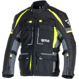 Gms Everest 3in1 Textiljacke, schwarz/gelb,