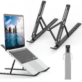 GRIFEMA Laptop Ständer für Schreibtisch, 7-stufig Verstellbare Laptop Stand