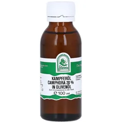 Kampferöl Camphora 20% in Olivenöl 100 ml
