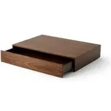 Couchtisch Mass Wide mit Schublade walnut