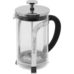 Pedrini French Press Kaffeebereiter 600ml, Kaffeebereiter, Transparent