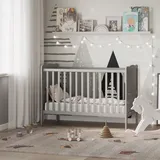 VitaliSpa Babybett Tobi Grau, 60x120 cm, Model 36198 - Grau