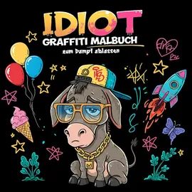Independently published Graffiti Malbuch 50 St. bunt
