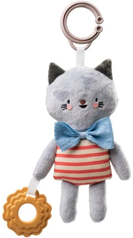 Taf Toys Activity Toy Clara The Cat kontrastierendes Hängespielzeug mit Beißring 0 m+ 1 St.
