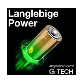 GP Batterie C 1,5 V 2 St.
