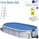 Waterman Dream Pool Set oval 915 x 470 x 132 cm inkl. Sandfilteranlage