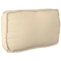 VidaXL Palettenkissen für Rückenlehne mit Kissen Beige 70 x