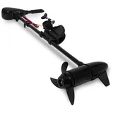 Eberth Außenborder 12 V 50 lbs Schwarz