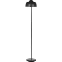 Beliani Stehlampe, Senette Metall Schwarz