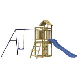 vidaXL Spielturm Imprägniertes Kiefernholz Braun