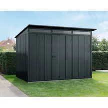 Hörmann Gerätehaus Elegant-P Typ 3 3,13 x 2,83 x 2,32 m anthrazitgrau Standardtür