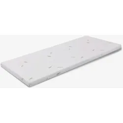 MiaSuite Topper 120x200 aus Memory Foam - Höhe 3 cm, Abziehbar, Bezug Aloe Vera | Matratzenauflage H3