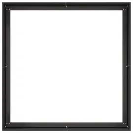 vidaXL Pflanzkübel 100 x 100 x 40 cm Schwarz