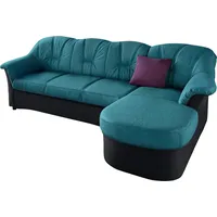 DOMO collection Ecksofa »Flores Schlafsofa, B/T/H: 233/142/86 cm, L-Form« wahlweise mit Bettfunktion, wahlweise mit Federkern, auch in Leder DOMO collection