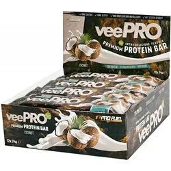 ProFuel veePro Bar (12x74g) Coconut EINHEITSFARBE 0.9 kg