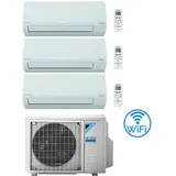 Daikin SIESTA Wi-Fi Trial Split 9000 + 9000 + 9000 BTU Klimaanlage mit UE 3AMXF52A Klasse A++/A+