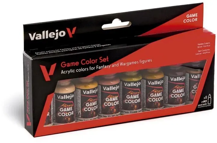 Vallejo Game Color Set - Skin Tone