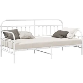 vidaXL Tagesbett 100 x 200 cm Weiß