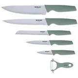 Michelino Messerset 6-tlg. Alythia grün