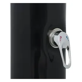 vidaXL Solardusche 214 cm 20 l schwarz 92309