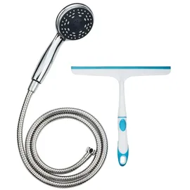 Schütte Handbrause-Set mit Abzieher Chrom 64197