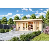 Lasita Maja Gartenhaus 5,90 x 3,80 m Natur